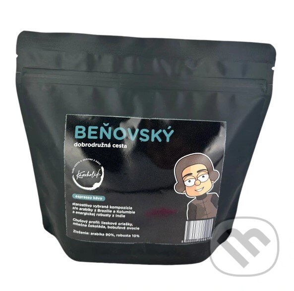 Levně Espresso Beňovský (250g) - Brazília, India, Kolumbia