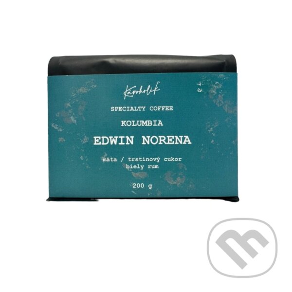 Kávy a čaje: Kolumbia, Edwin Norena, Mojito (Kávoholik). Kávoholik, 2023