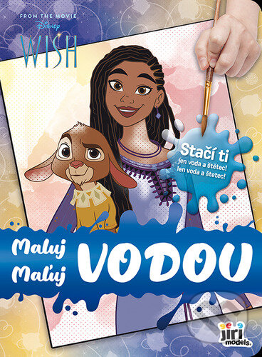 Levně Maluj vodou - Přání - kniha z kategorie Omaľovávanky