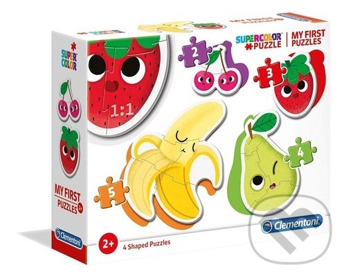 Levně Ovoce 4v1 (2, 3, 4, 5) - puzzle z kategorie Maxi dieliky