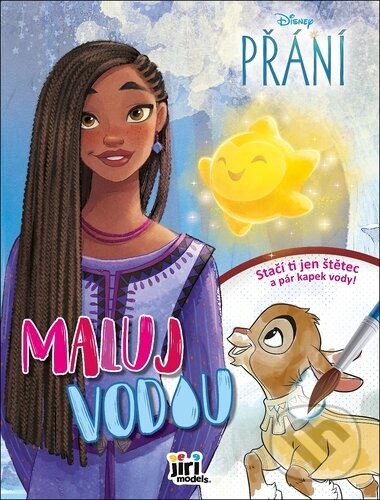 Levně Maluj vodou A4 Přání - kniha z kategorie Omaľovávanky