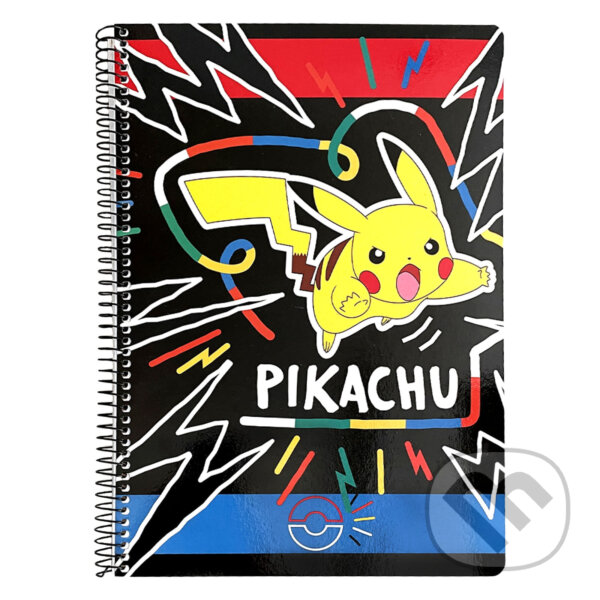 Levně Pokémon A4 blok kroužkový - Colourful edice