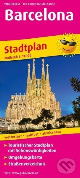 Levně Barcelona 1:11 000 / plán města