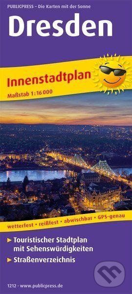 Levně Drážďany 1:16 000 / plán města