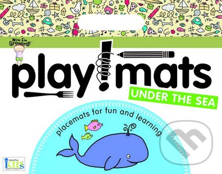 Levně Now I'm Growing Playmats: Under the Sea - kniha z kategorie Omaľovávanky, vystrihovanie, papier