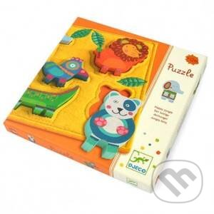 Puzzle: Drevené puzzle Junga (Djeco). Djeco