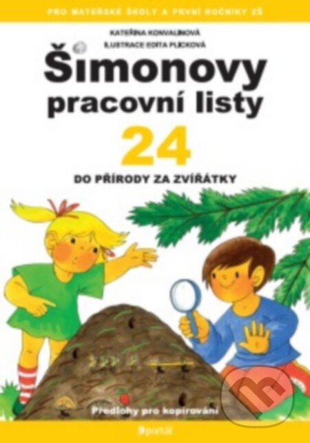 Levně Šimonovy pracovní listy 24 (Do přírody za zvířátky) - kniha z kategorie Materská škola a predškoláci