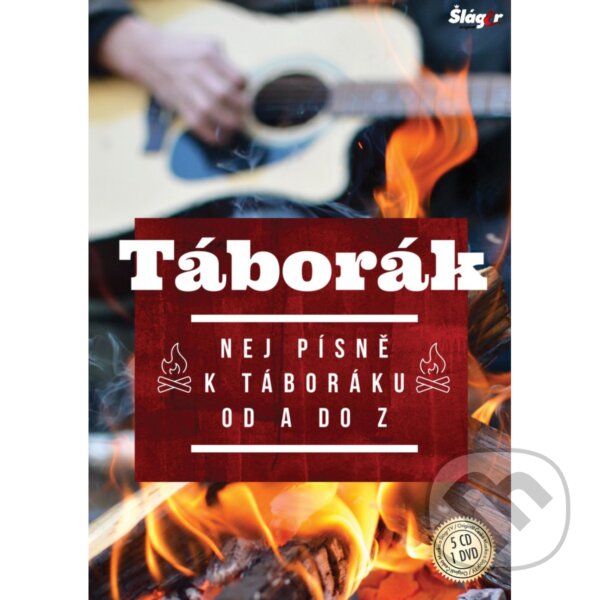 Levně Táborák : Nej písně k táboráku od A do Z (5CD+DVD)