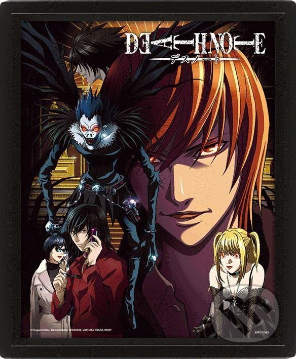 Levně Death Note 3D obraz