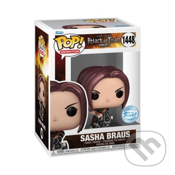 Levně Funko POP Animation: Attack on Titan - Sasha (exclusive special edition)
