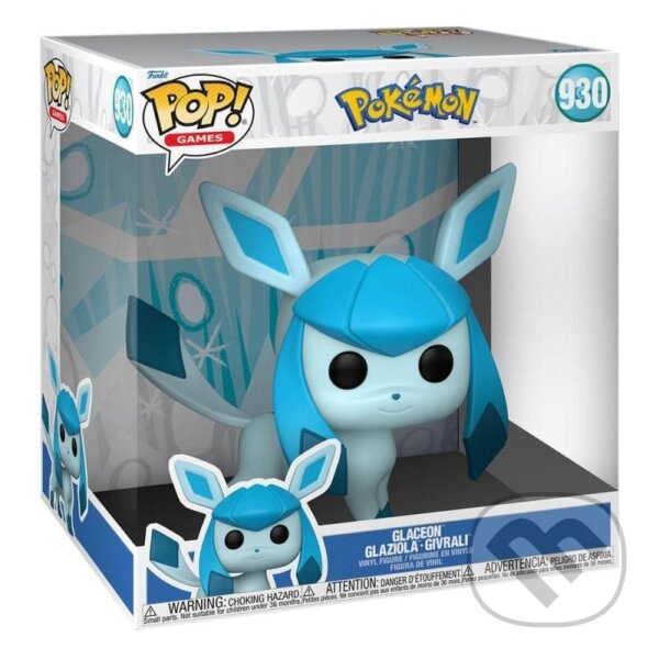 Levně Funko POP Jumbo: Pokemon - 10´ Glaceon
