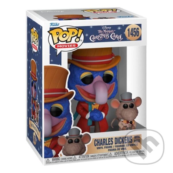 Funko POP&Buddy: The Muppet Christmas Carol - Gonzo w/Rizzo, Funko, 2023