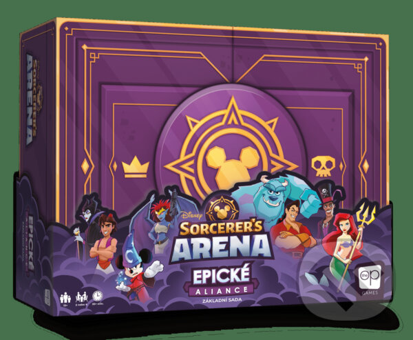 Kniha Disney Sorcerer's Arena - Epické aliance (Epic Alliances)