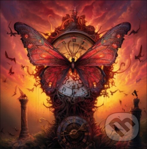 Levně Dřevěné puzzle Magické motýlí hodiny A3 - puzzle z kategorie Ostatné
