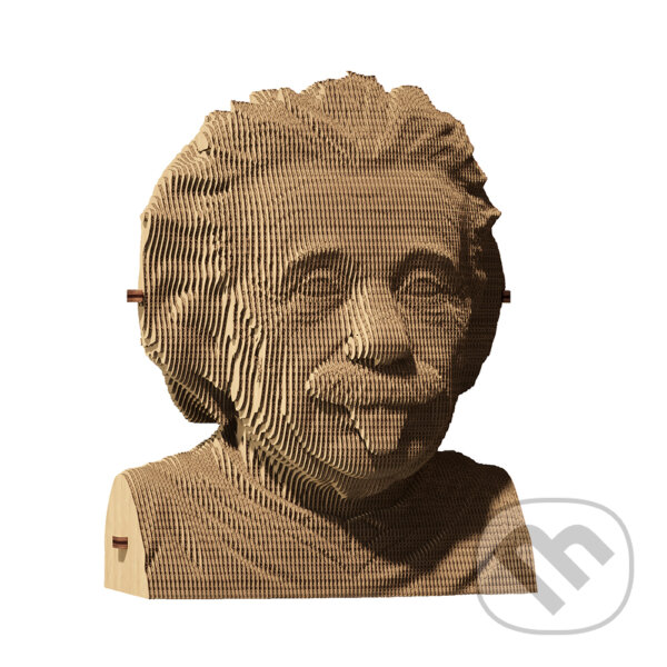 Puzzle: Cartonic Kartónové 3D puzzle Albert Einstein (Cartonic). Cartonic, 2023
