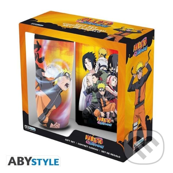 Levně Naruto set Cestovný hrnček + zápisník