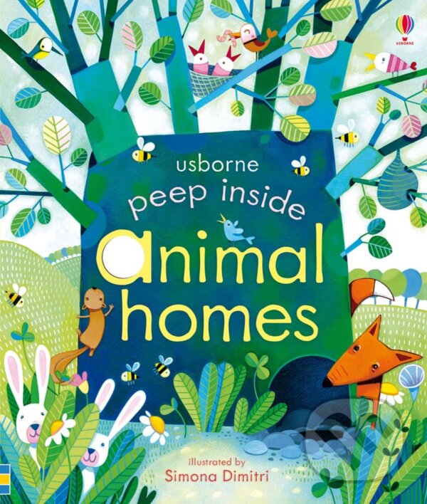Levně Animal homes - Anna Milbourne - kniha z kategorie Pre deti a mládež