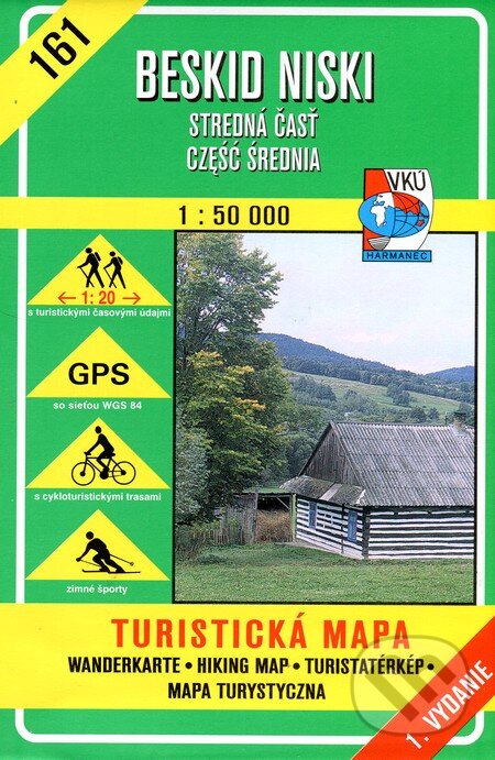 Levně Beskid Niski 1:50 - turistická mapa 161 (1. vydanie)