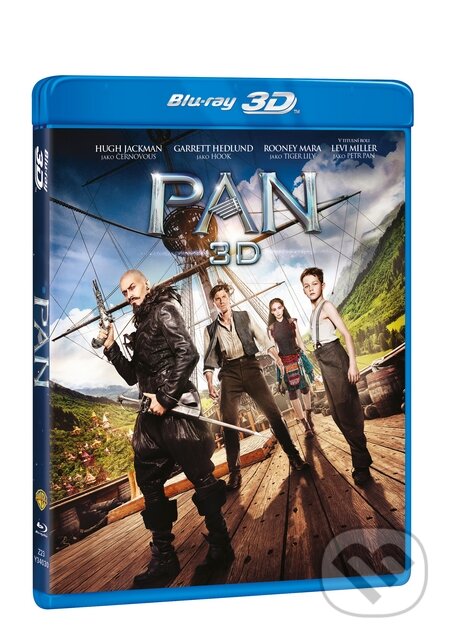 Levně Pan 3D (3D + 2D) - Joe Wright - film z kategorie Rodinné filmy