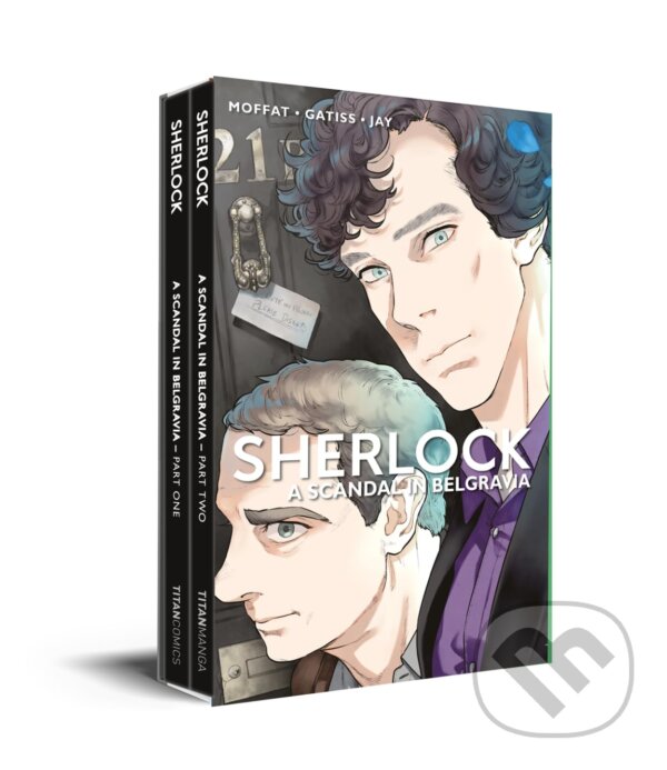 Levně Sherlock: A Scandal in Belgravia 1-2 Boxed Set - Steven Moffat, Mark Gatiss, Jay (Ilustrátor) - kniha z kategorie Komiksy