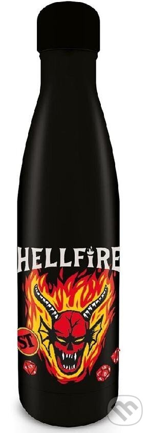 Levně Stranger Things Fľaša nerezová - Hellfire