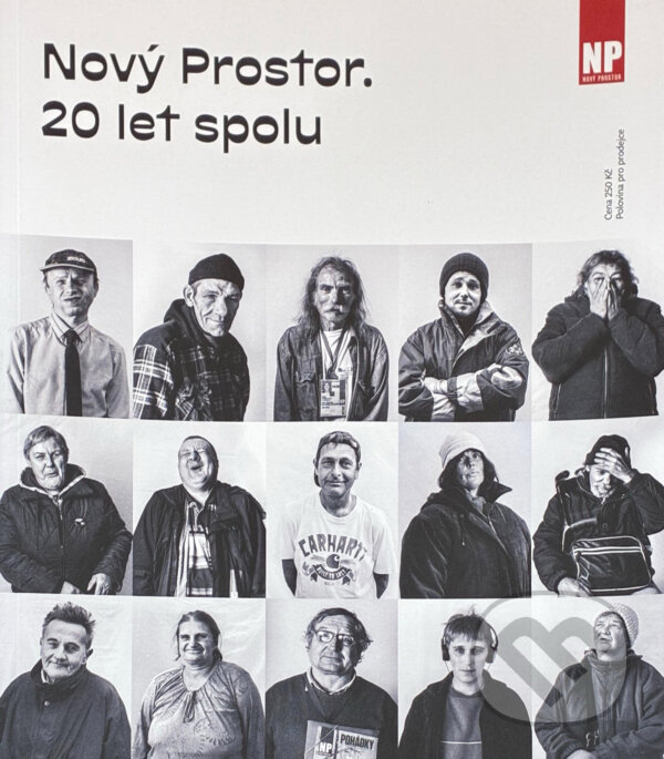 Kniha: Nový Prostor - 20 let spolu (Jakub Yellen, Jan Štěpánek a Monika Veselá). , 2019
