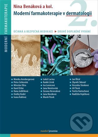 Levně Moderní farmakoterapie v dermatologii - Nina Benáková - kniha z kategorie Medicína