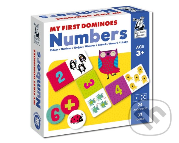Levně Moje prvé domino - čísla - hra z kategorie Domino, hlavolamy