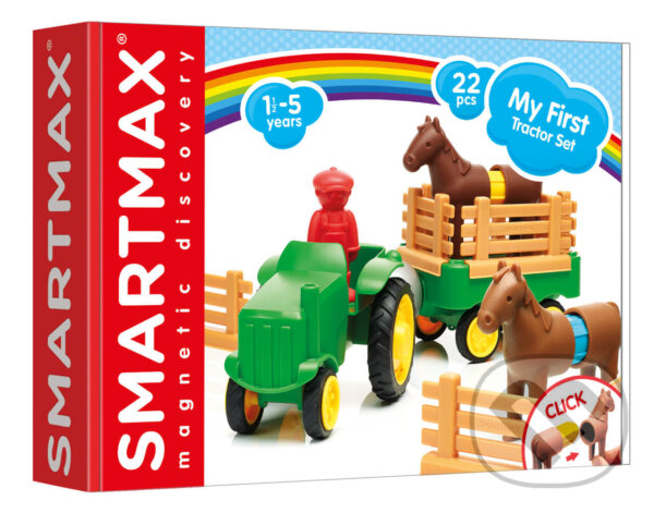 Levně SmartMax - Môj prvý traktor - 22 ks - hra z kategorie Vzdelávacie hry