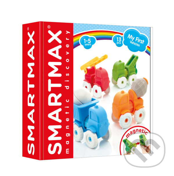 Spoločenská hra: SmartMax - Moje prvé autíčka – 13 ks (SmartMax)