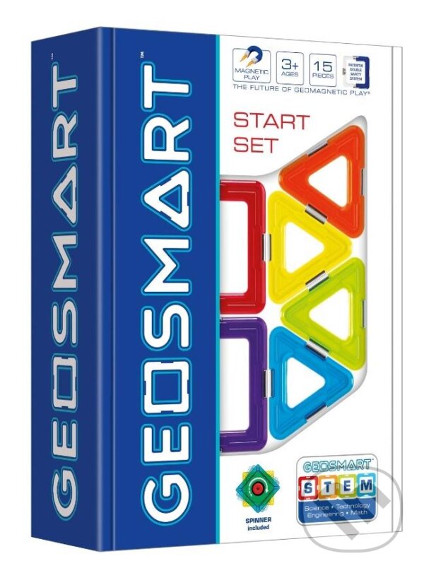 Levně Geosmart - Štartovacia súprava + spinner – 15 ks - hra z kategorie Stavebnice