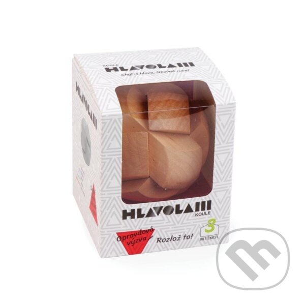 Levně Drevený hlavolam - Gule - hra z kategorie Karty, hlavolamy