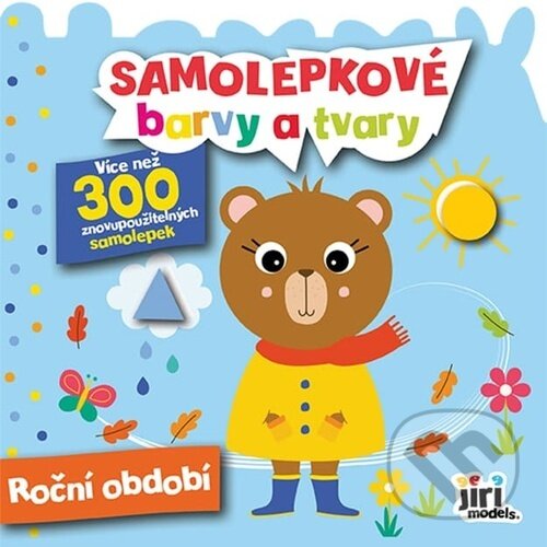 Levně Samolepkové barvy a tvary: Roční období - kniha z kategorie Samolepky