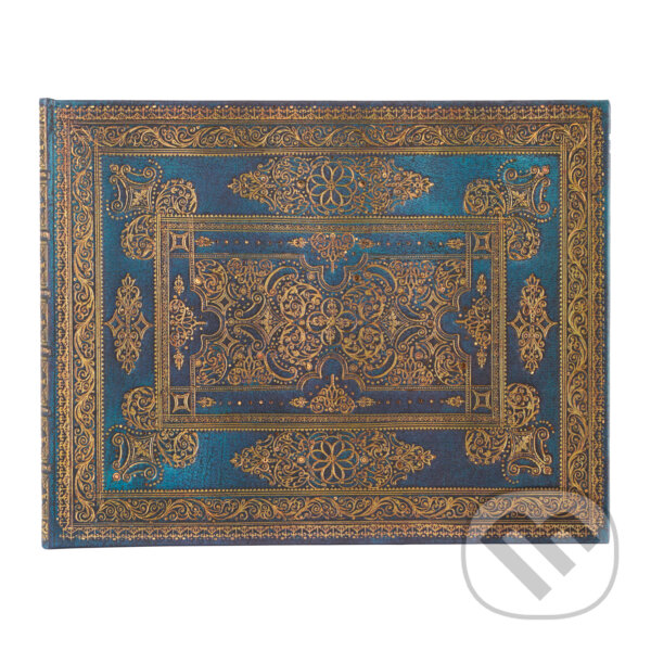 Paperblanks - kniha hostí Blue Luxe (čisté strany)