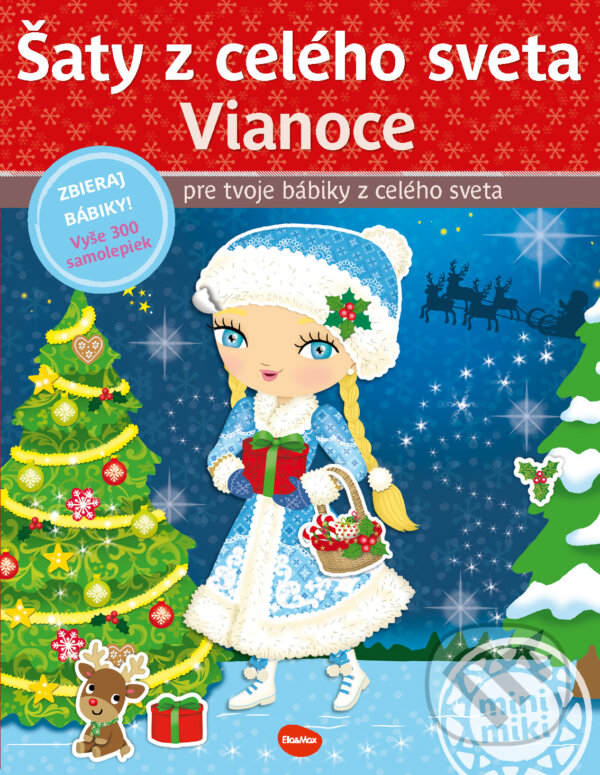 Levně Šaty z celého sveta - Vianoce (pro tvoje bábiky z celého světa) - kniha z kategorie Samolepky
