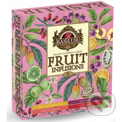 BASILUR Fruit Infusions Assorted Vol.II 40x2g