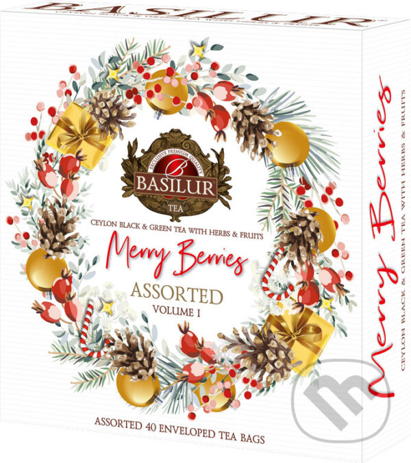 Levně BASILUR Merry Berry Assorted Vol. I 40 sáčkov