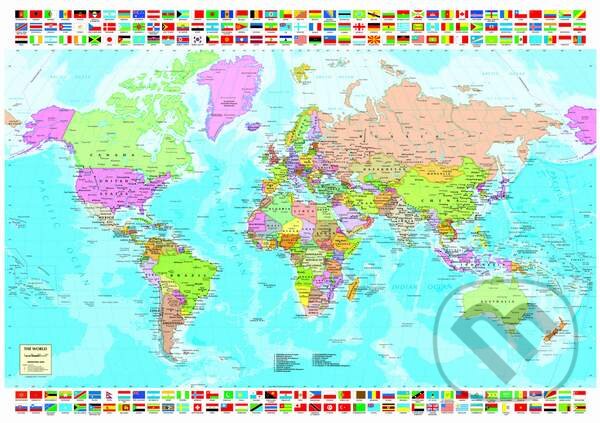 Puzzle: Map of the World (Educa)