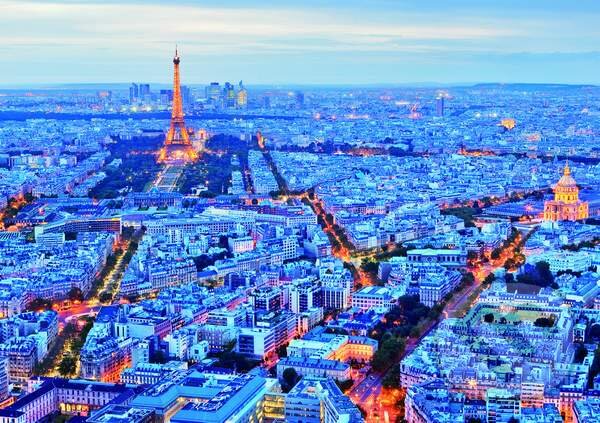 Levně Paris Lights - puzzle z kategorie Mestá a stavby