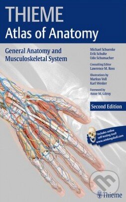 Kniha: General Anatomy and Musculoskeletal System (Michael Schuenke). Thieme, 2014