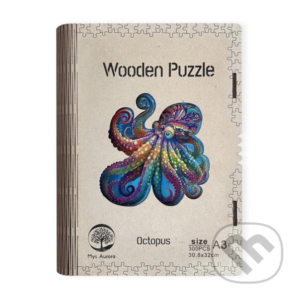 Dřěvěné puzzle/Chobotnice A3, EPEE, 2023