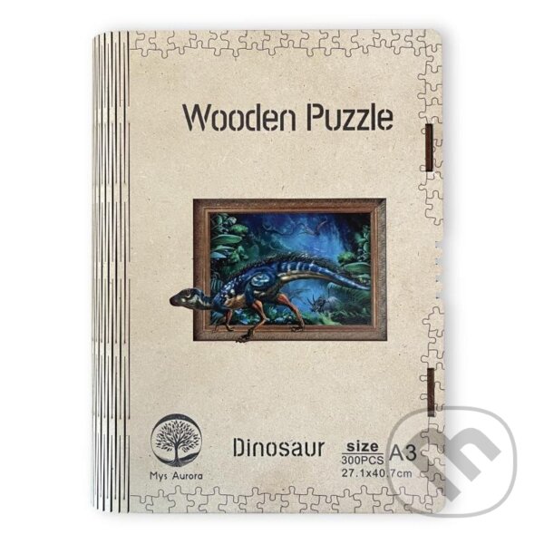Epee Wooden puzzle Dinosaur A3