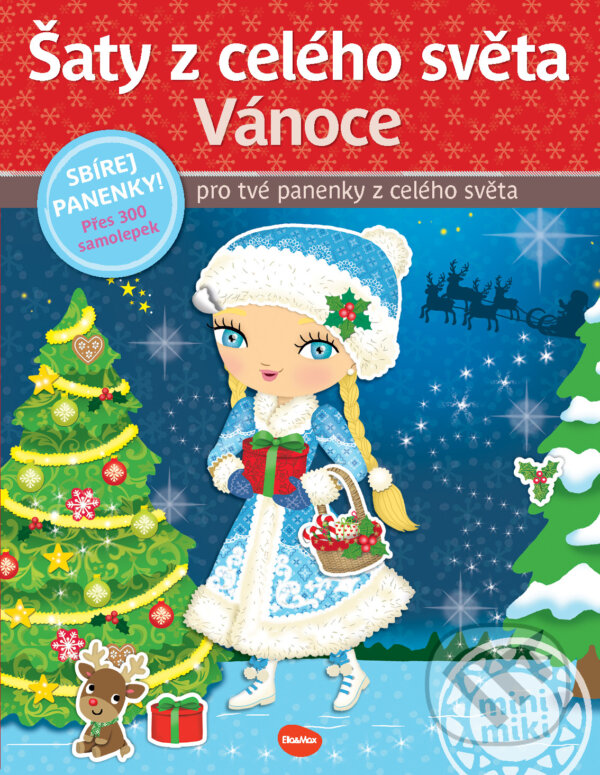 Levně Šaty z celého světa - Vánoce (pro tvé panenky z celého světa) - kniha z kategorie Samolepky