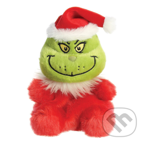Levně Plyšový Santa Grinch - Palm Pal - 13 cm