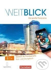 Levně Weitblick B1+ - Kurs- und Übungsbuch - Maren Anielski - kniha z kategorie Jazykové učebnice a slovníky