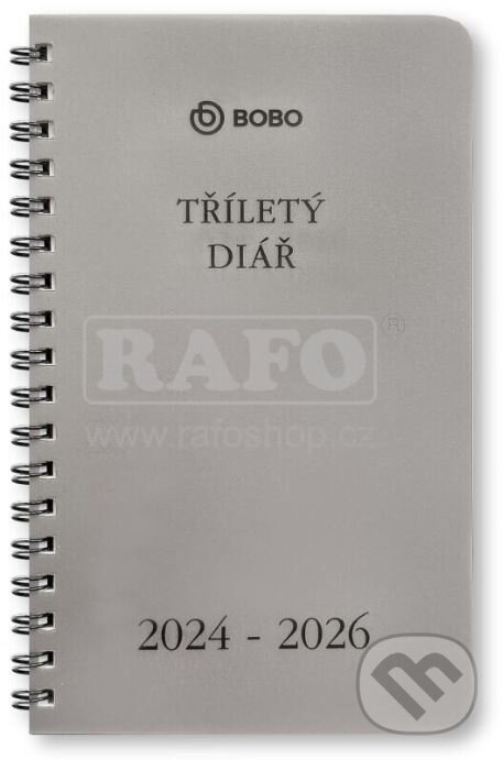 Diář tříletý 2024–2026 (BOBO BLOK). BOBO BLOK, 2023