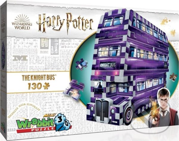 Levně Puzzle 3D Harry Potter: Záchranný autobus - puzzle z kategorie Harry Potter