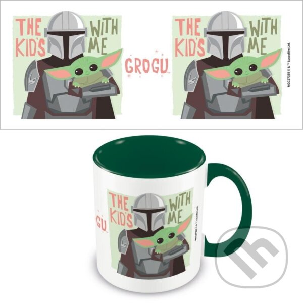 EPEE Merch Pyramid Mandalorian Hrnek The Kids With Me 315 ml