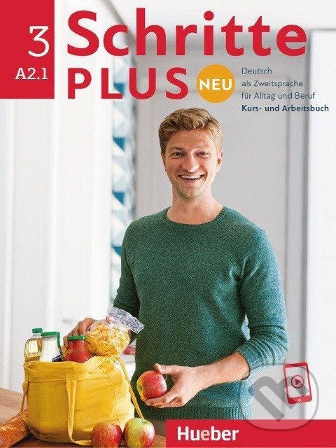 Levně Schritte plus Neu 3. Kursbuch und Arbeitsbuch mit Audios online A2.1 - kniha z kategorie Jazykové učebnice a slovníky