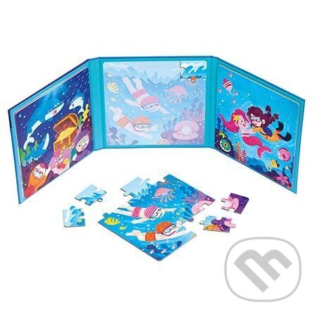 Bino Magnetické puzzle 3v1 mořský svět